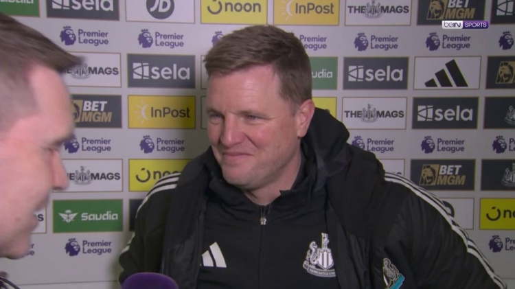 世界杯app下载-埃迪·豪:雅各布·拉姆塞的红牌过于严厉 绝杀取胜将被长久铭记